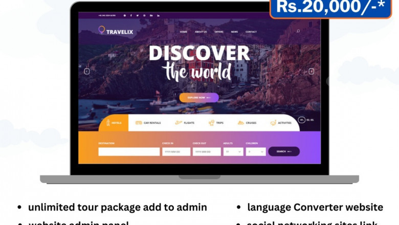 Best Tour and Travel Website Designing Agency in Dwarka, Delhi
