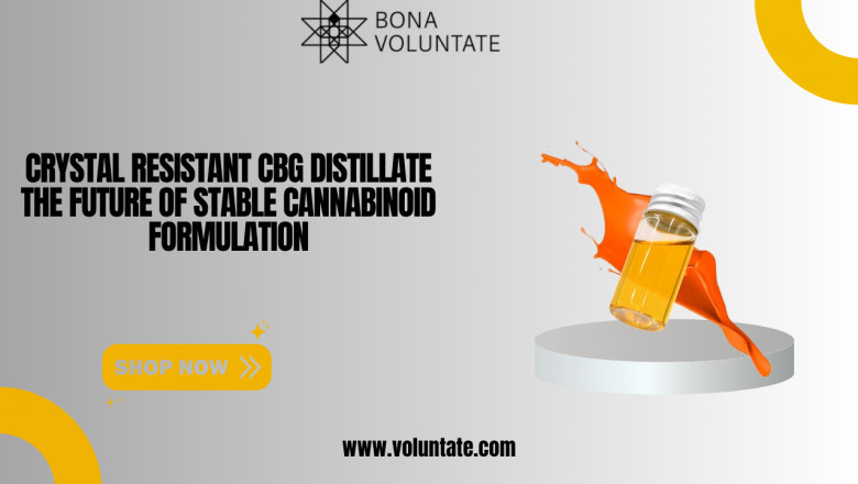 Crystal Resistant CBG Distillate | Voluntate Shop
