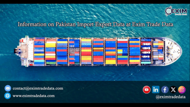 Information on Pakistan Import Export Data at Exim Trade Data