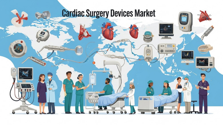 Cardiac Surgery Devices Market Forecast: USD 1.8B (2024) to USD 2.5B (2034)