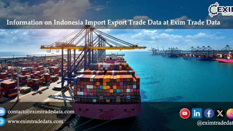 Information on  Indonesia Import Export Trade Data at Exim Trade Data