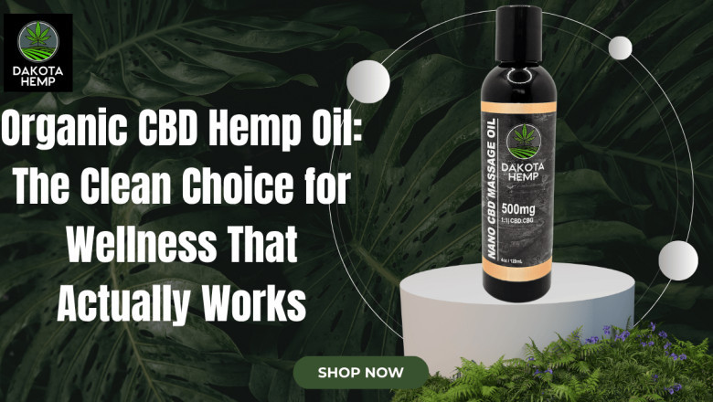 Organic CBD Hemp Oil for Sale | Dakota Hemp