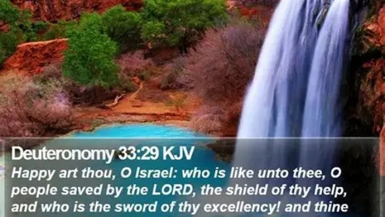 What Does Deuteronomy 33:29 Mean?