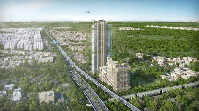 Modern luxury apartments in delhi