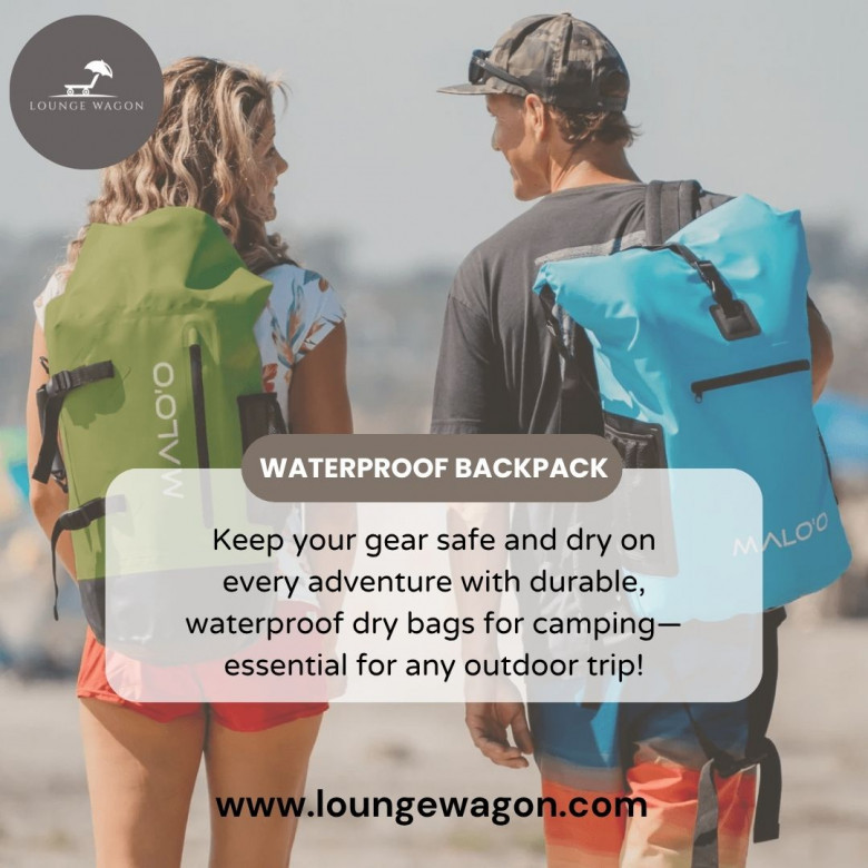 waterproof backpack, dry bags camping