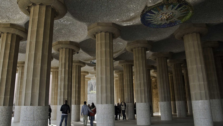 Unveiling the Magic Within: Exploring the Hypostyle Room at Park Güell