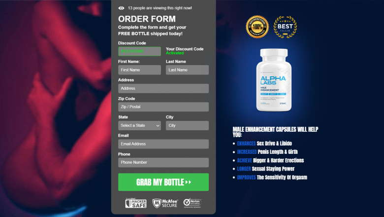 Alpha Labs Male Enhancement USA Reviews: Enhances Sexual Health?