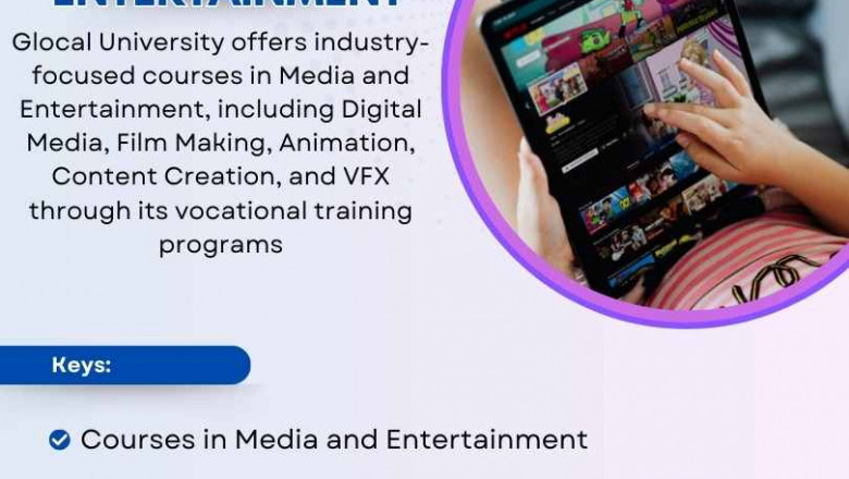 In what ways can a skills program in media and entertainment enhance your career