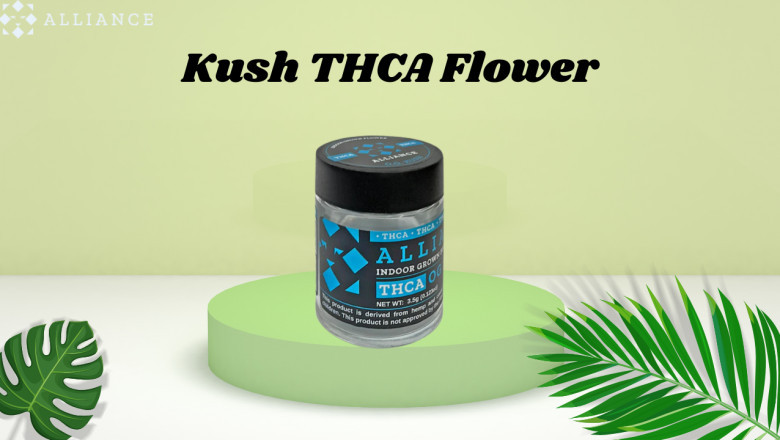 Unlock Relaxation with Kush THCA Flower from Alliance Hemp Co