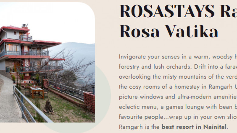 Best resort in nainital | Rosastays