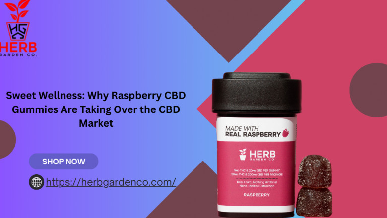 Sweet Wellness: Why Raspberry CBD Gummies Are Taking Over the CBD Market