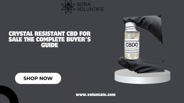 Crystal Resistant CBD for Sale The Complete Buyer's Guide