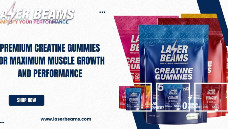 Premium Creatine Gummies for Maximum Muscle Growth and Performance