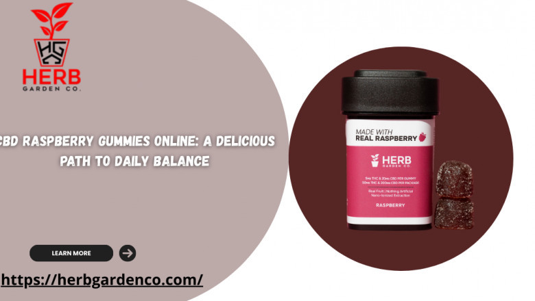 CBD Raspberry Gummies Online: A Delicious Path to Daily Balance