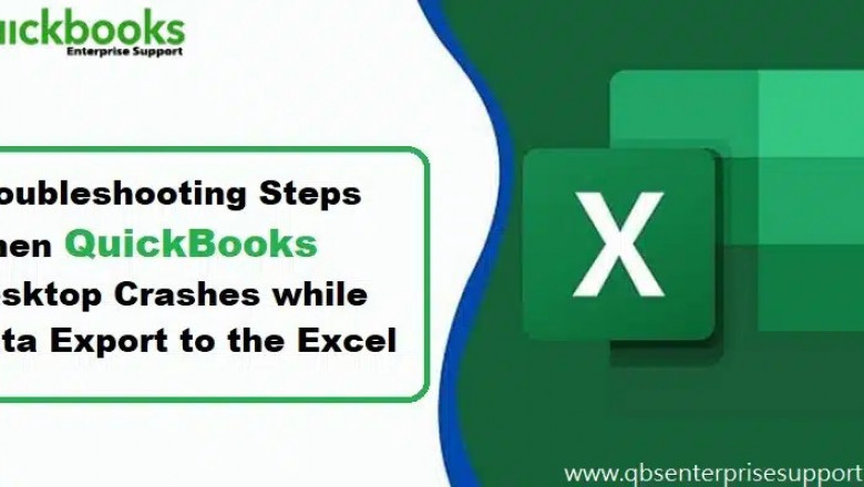 Steps to Fix QuickBooks Crashes while Data Export to the Excel Error