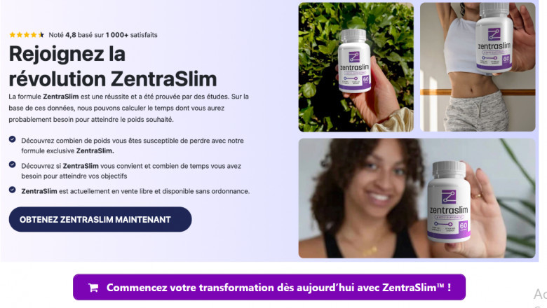 ZentraSlim 800mg BHB Gélules France Reviews : Perte de Poids et Énergie au Top