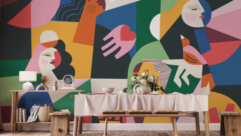 Art Wallpaper That Turns Your Walls into Masterpieces