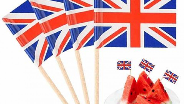 Custom Food Flags for Weddings and Events