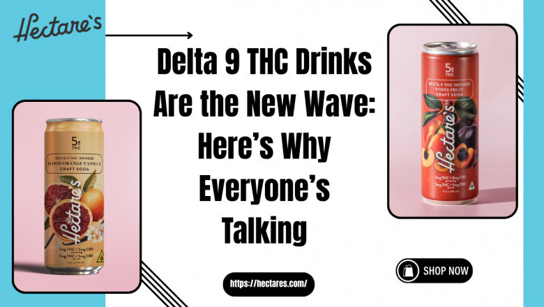 Delta 9 THC Drinks | Hectare’s Flavored Legal THC Beverages