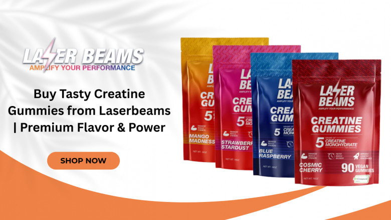 Buy Tasty Creatine Gummies from Laserbeams | Premium Flavor & Power