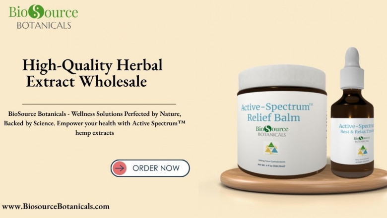 Explore Nature's Power: Why High-Quality Herbal Extract Wholesale Is the Future of Wellness