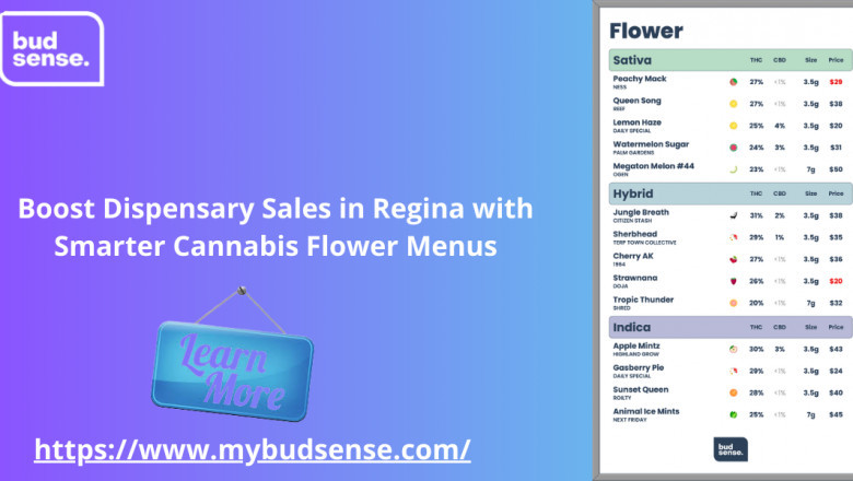 Boost Dispensary Sales in Regina with Smarter Cannabis Flower Menus