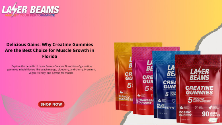 Delicious Gains: Why Creatine Gummies Are the Best Choice for Muscle Growth in Florida