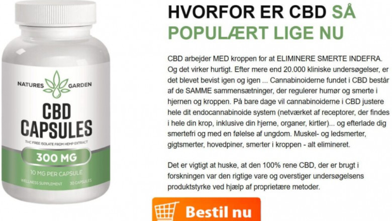 Natures Garden CBD Kapsler Anmeldelser: Naturlig Lindring for Alle