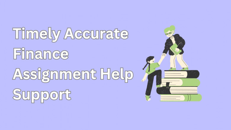 Timely Accurate Finance Assignment Help Support