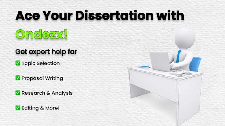 Unlock Academic Success with the Best Dissertation Writers and Support Services at Ondezx