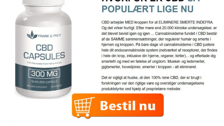Franks CBD Danmark Anmeldelser: Hvorfor Vælge 300MG Kapsler