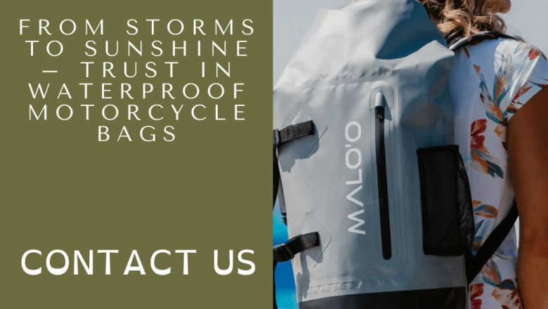 Why Every Biker Needs a Waterproof Bag for the Road