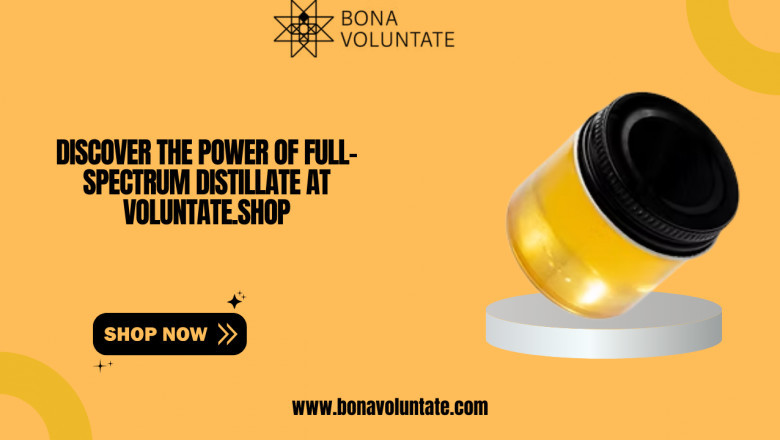Discover the Power of Full-Spectrum Distillate at Voluntate.shop