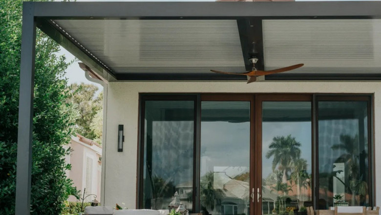 Install A Pergola with Louvred Roof to Make Your Outdoor Space Perfect