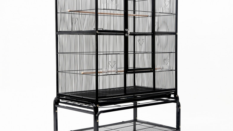 Bird Cage Parrot Aviary Melody 137cm - Qubyk UK