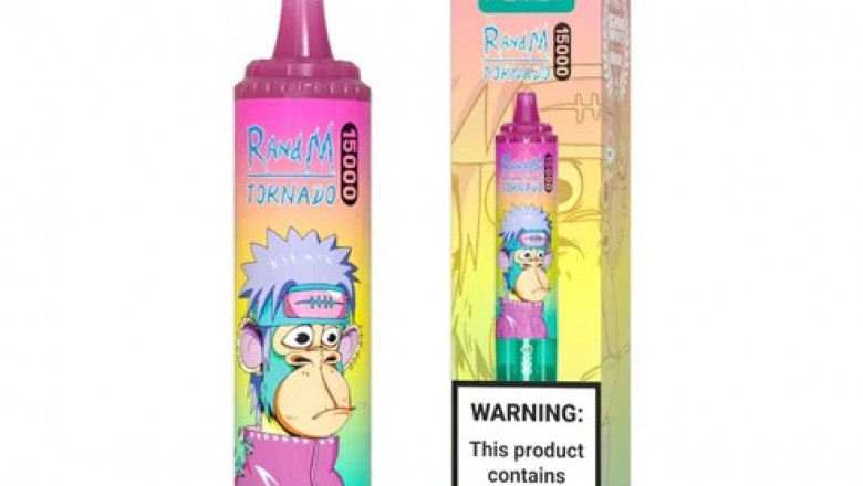 R AND M TORNADO 15000 BOX OF 10: LONG-LASTING DISPOSABLE VAPE