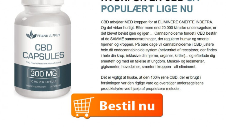 Frank & Frey CBD Anmeldelse: Naturlig Smertelindring