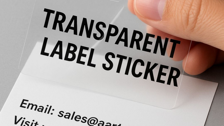 Transparent Label Sticker Printing: The Smart Choice for Modern Branding