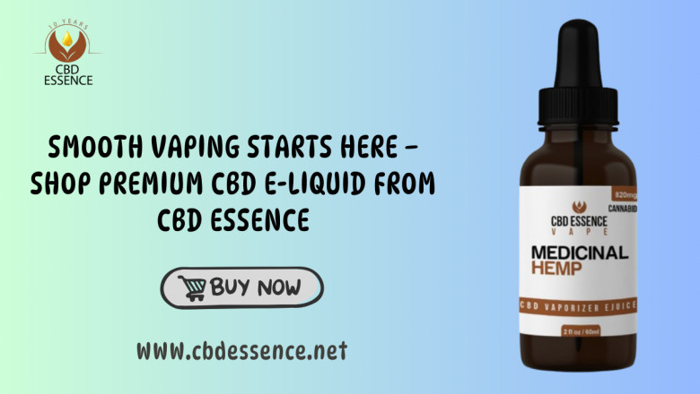 CBD e-Liquid Vape Juice Shop Online at CBD Essence