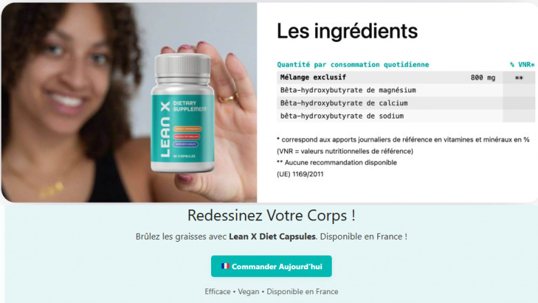 Lean X Diet Capsules Avis : Perte de Poids Naturelle en France