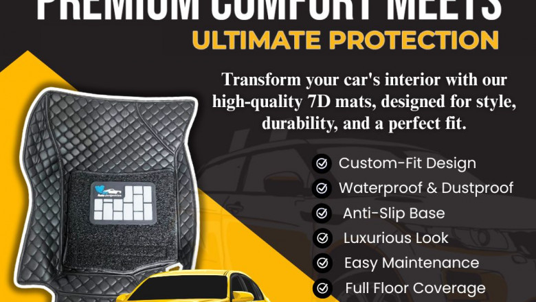 7D floor mat for car in faridabad
