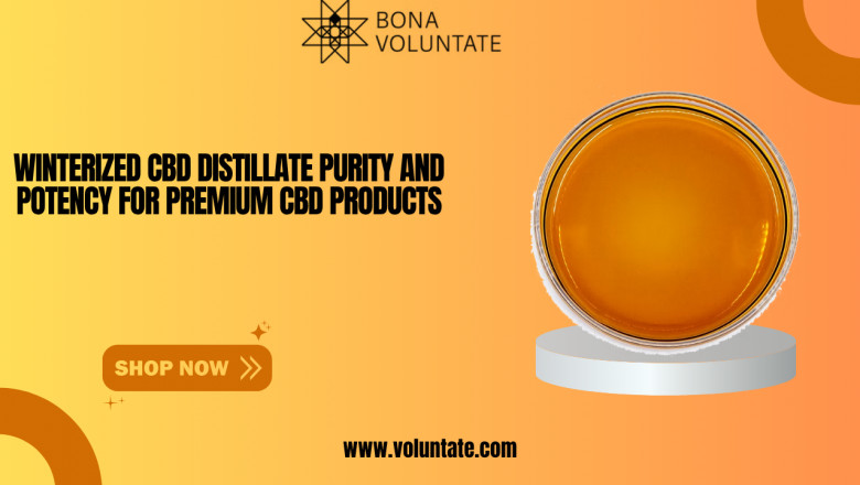 Buy Winterized CBD Distillate | Premium CBD Products at Voluntate.shop