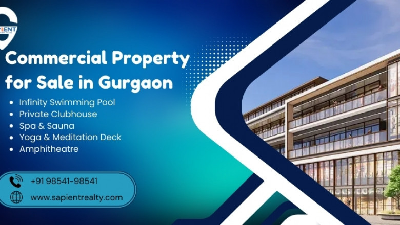 Discover the Best Commercial Property in Gurgaon with Sapient Realty