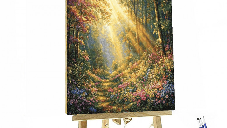 Enchanted Forest Paint By Number Kits for Adults: Escape into Magical Creativity