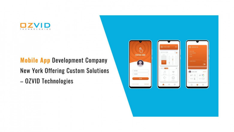 Mobile App Development Company New York Offering Custom Solutions – OZVID Technologies