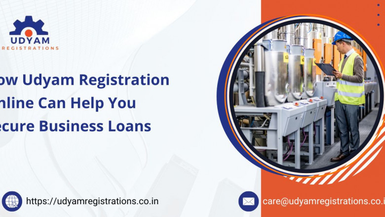 How Udyam Registration Online Can Help You Secure Business Loans