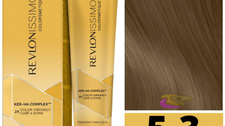 Revlon Revlonissimo Colorsmetique 5,3 Light Golden Brown 60ml- Qubyk UK