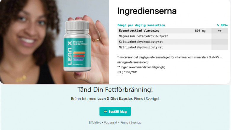 Lean X Bantnings piller Review: Naturlig Energi och Kontroll