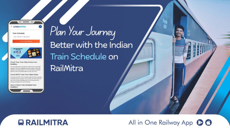 Plan Your Journey Better with the Indian Train Schedule on RailMitra