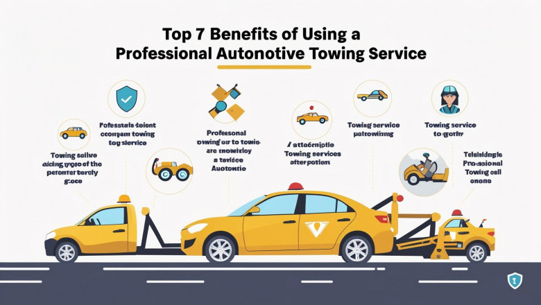 Top 7 Benefits of Using a Professional Automotive Towing Service